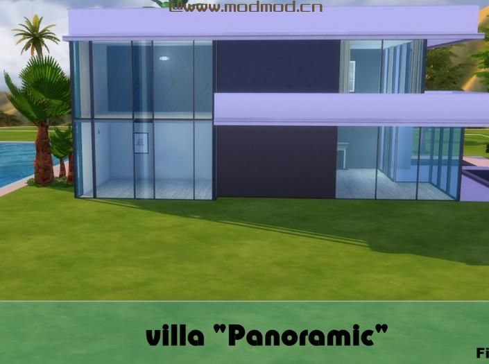 模拟人生4MOD Villa Panoramic 房子