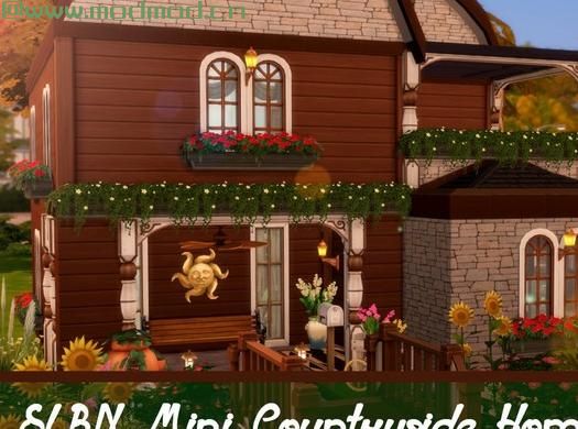 模拟人生4MOD SLRN Mini Countryside Home 房子