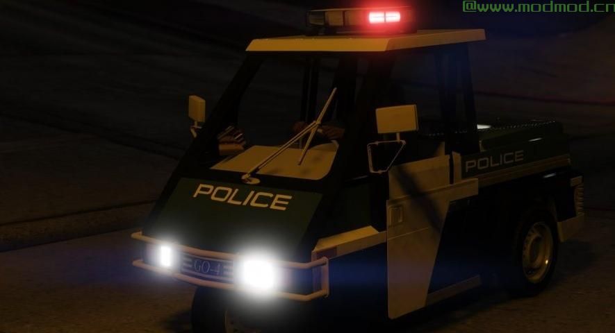 侠盗猎车手5「GTA5」Mod: [ELS]西进-4拦截器