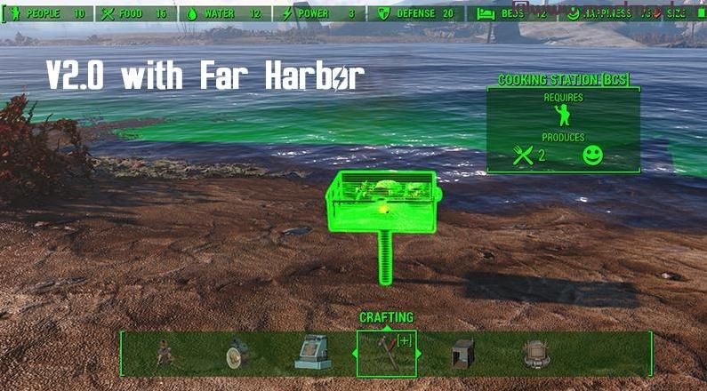 辐射4MOD 更好的烹饪台