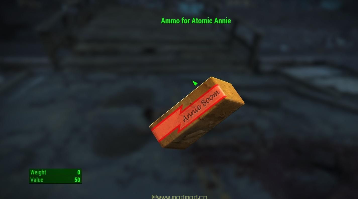 辐射4MOD 原子安妮 - 独特的枪