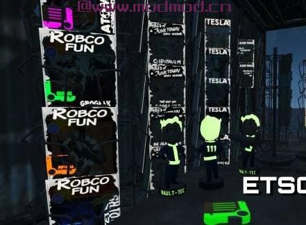 辐射4MOD ETSGS  - 很容易看到发光的东西