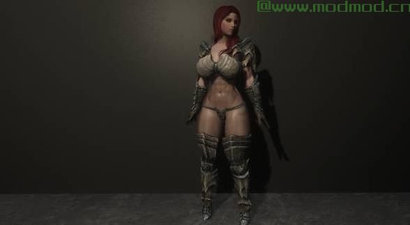 上古卷轴5：天际MOD 支持Bodyslide 2支持各种身形的原始服装清凉化mod