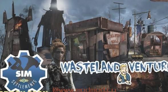 辐射4MOD Wasteland Venturers Sim Settlements AddOn Pack