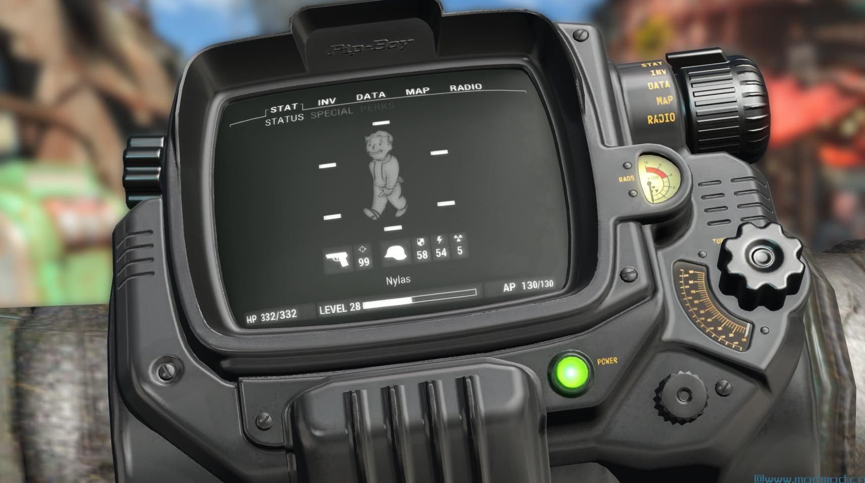 辐射4MOD 黑色Pip-Boy