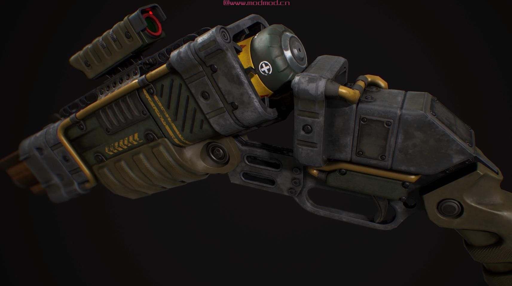 辐射4MOD CROSS_BreakActionLaser