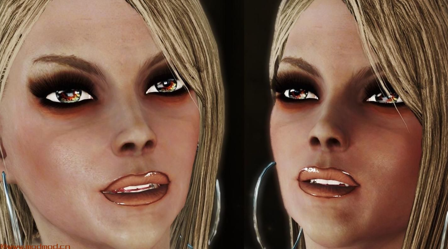 HN66s和XAZOMNs FO4的独特牙齿