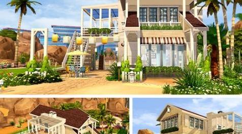 模拟人生4MOD Beach Abode 房子