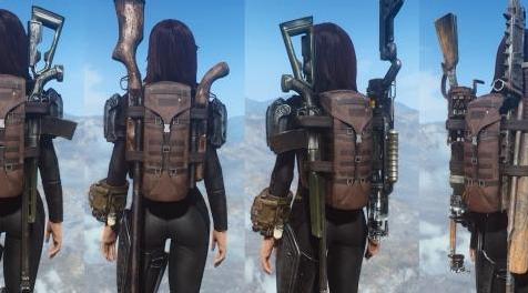 辐射4MOD Azar v1_5的Holstered Weapons