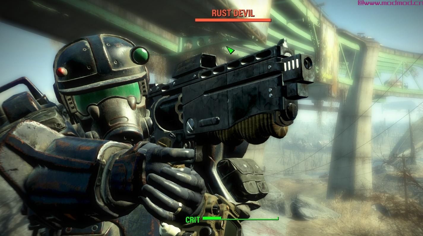 辐射4MOD 10毫米左轮手枪柯尔特6520