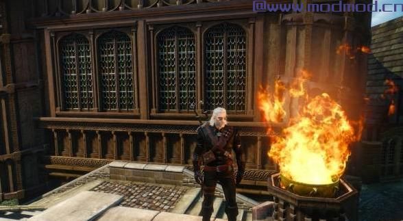 巫师3：狂猎MOD Witcher 3为HoS和BandW的存档LVL80