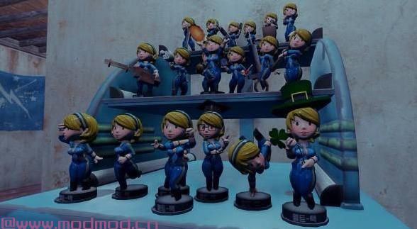 Bobble Girl  - 与Slooty Vault Suit