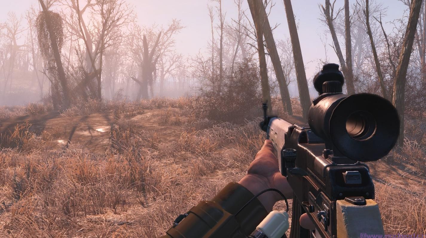 辐射4MOD 荒原旋律的中国突击步枪