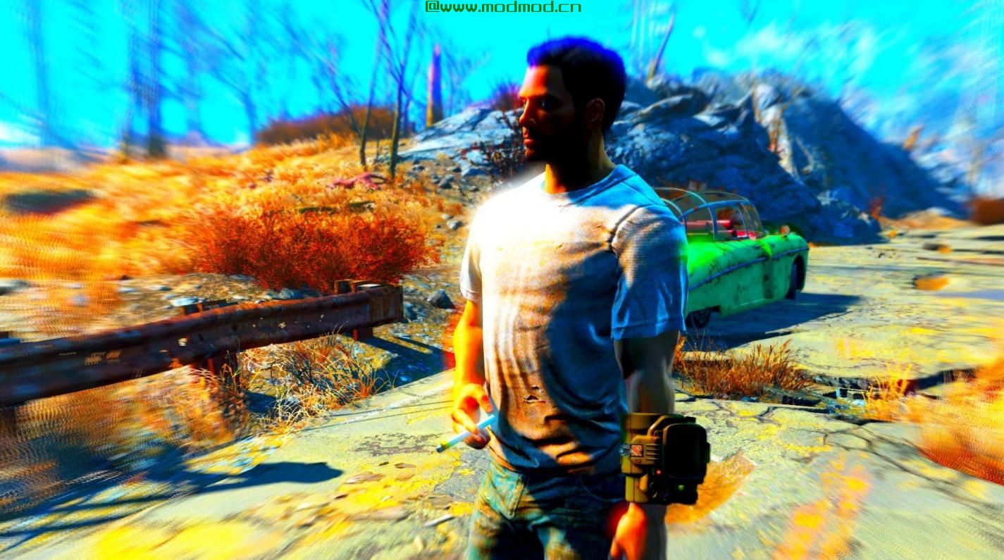 辐射4MOD 可抽烟的雪茄 - 香烟 - 接头 - 使用HardCore自动保存