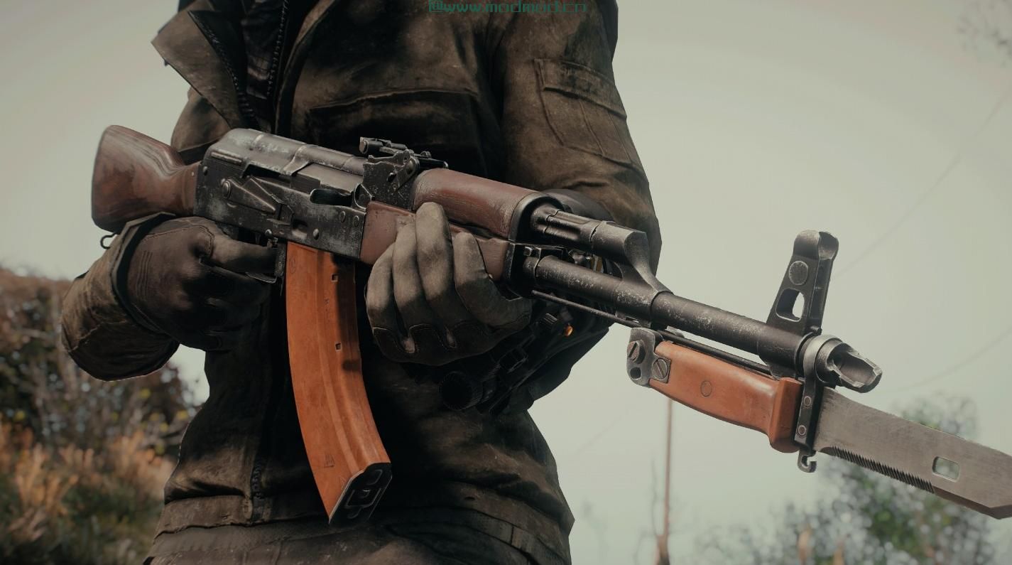 辐射4MOD AKM  - 突击步枪