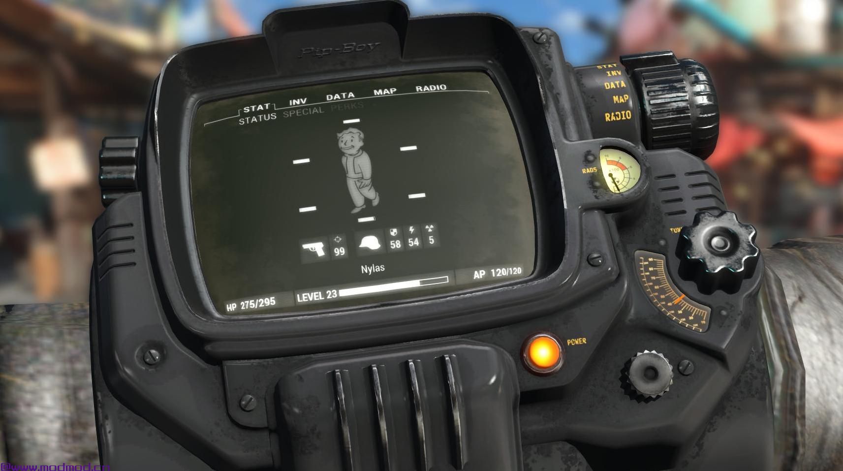 辐射4MOD 黑色Pip-Boy