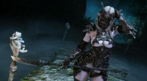 上古卷轴5：天际MOD Falmer Bikini Armor    雪精灵比基尼护甲