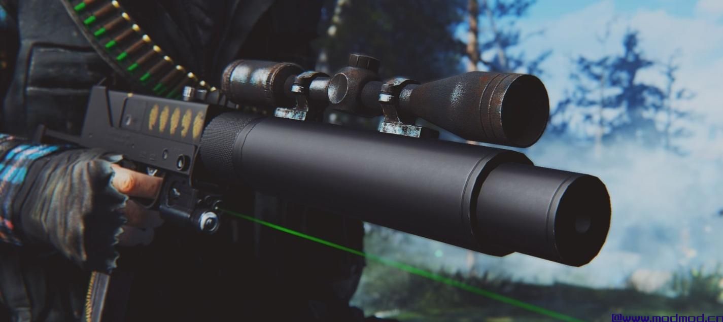 辐射4MOD MAC-11机械手枪 - 独立