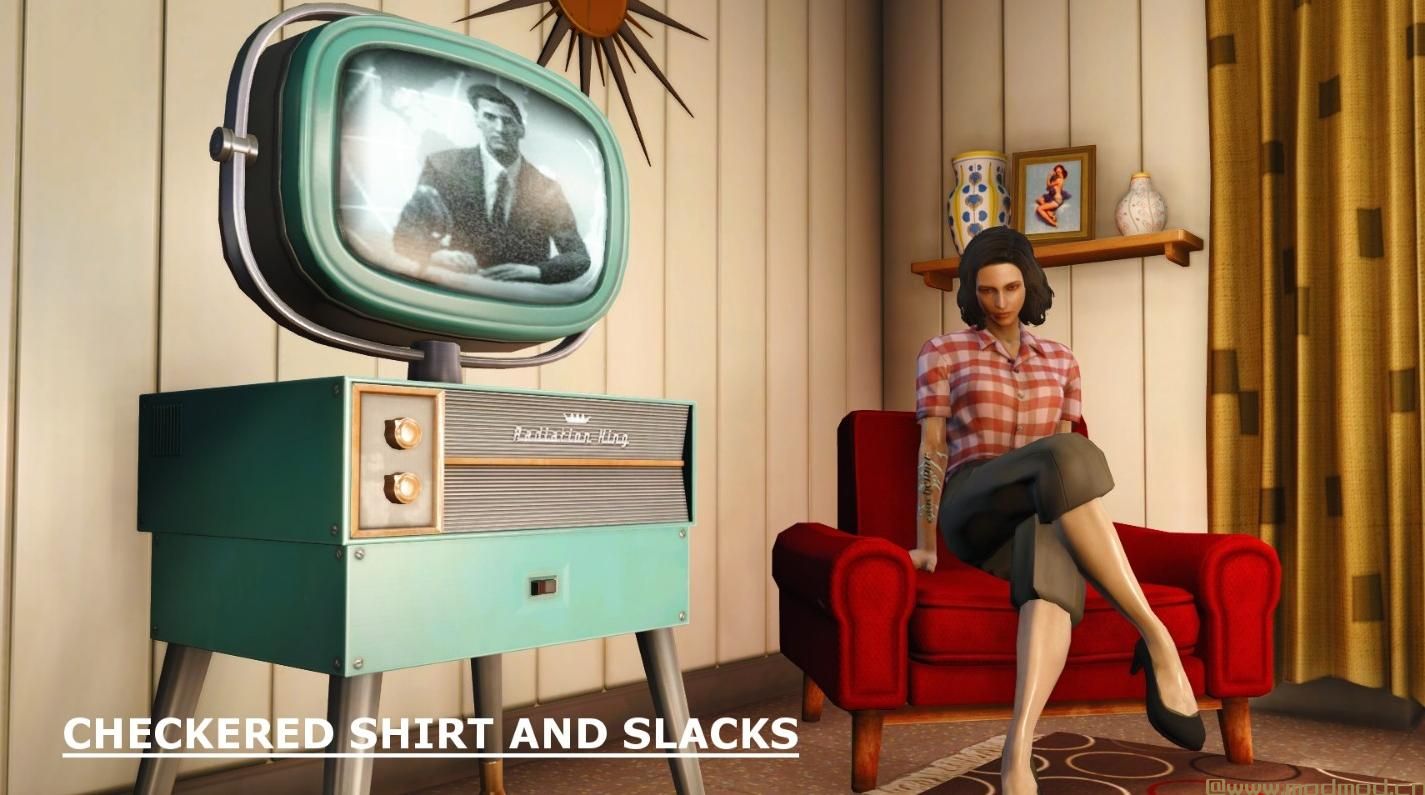 1950年代的女性服装（Vanilla  -  EVB  -  CBBE）