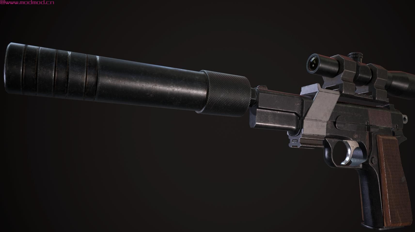 辐射4MOD 9mm手枪（Browning Hi-Power）Redux