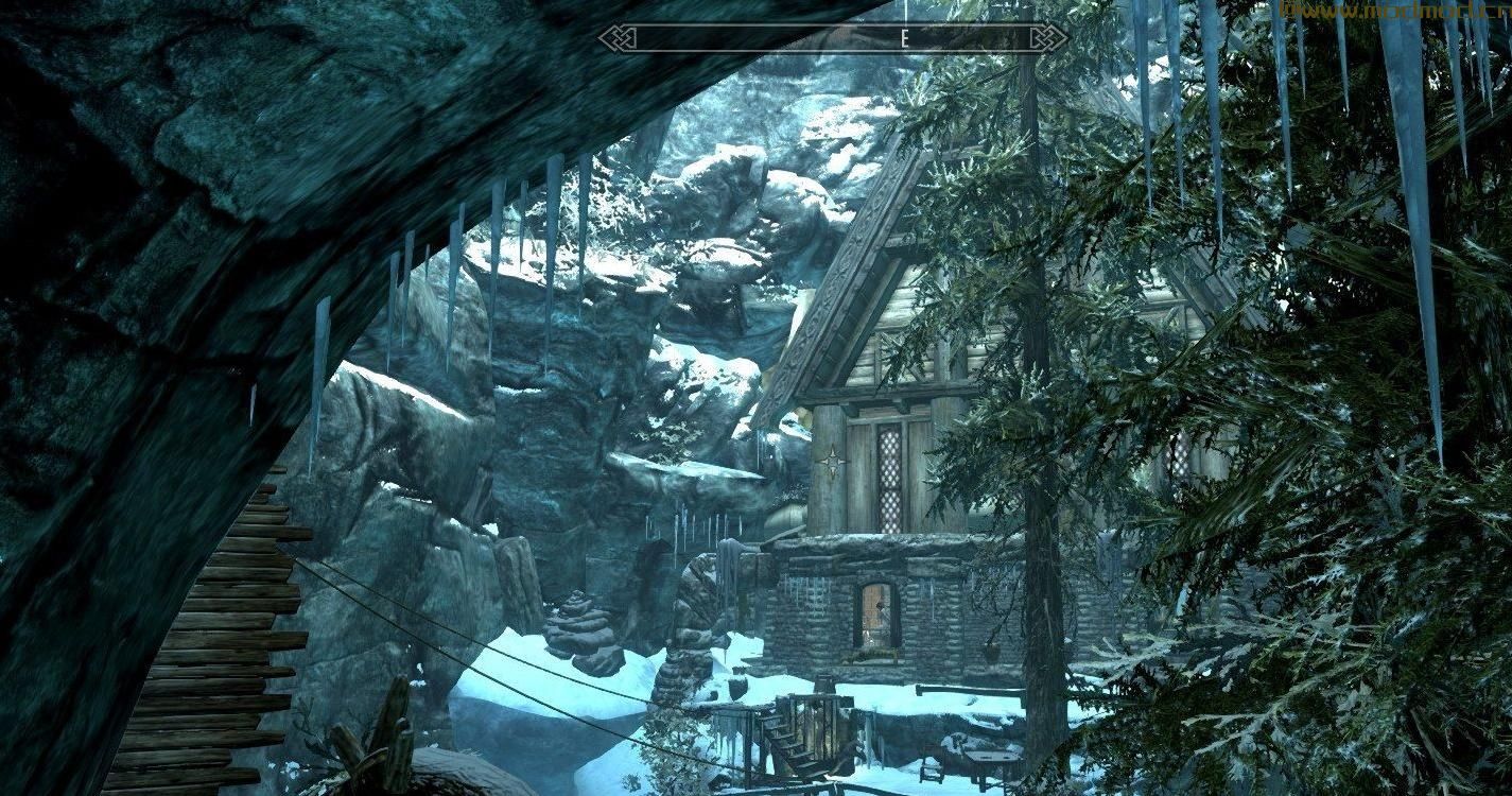 上古卷轴5：天际MOD 墙上挂随从的屋子hanging house 1.0（风宅替换）