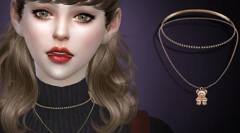 模拟人生4MOD S-Club ts4 LL Necklace 201902 项链