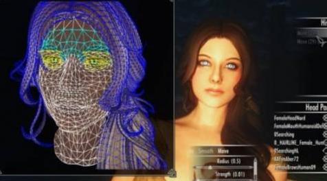 上古卷轴5：天际MOD 捏脸插件 RaceMenu v3.4.5汉化版