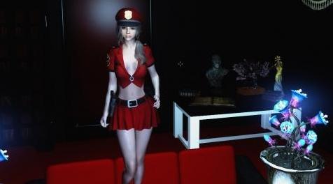 上古卷轴5：天际MOD 性感红衣警服