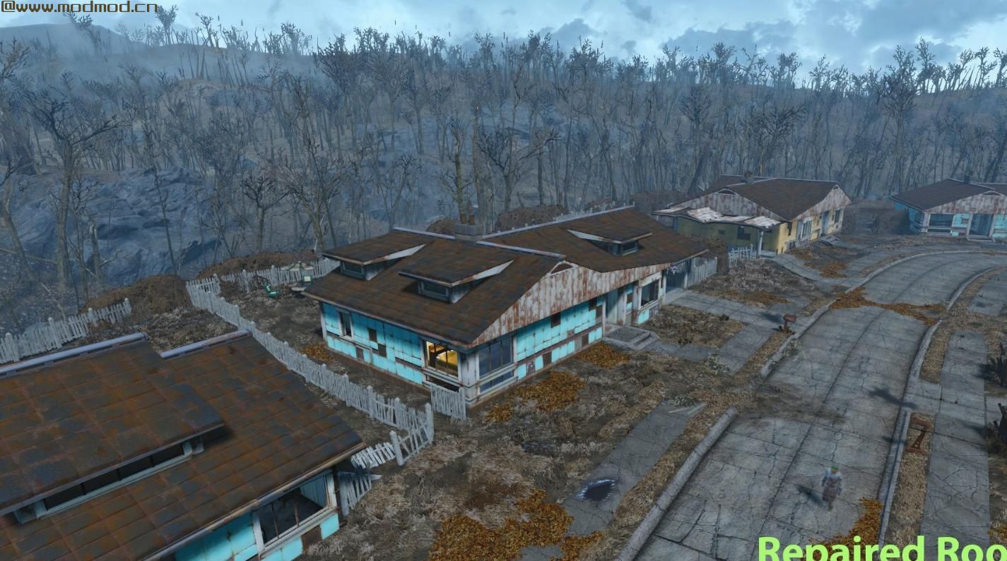 修复过的圣殿屋顶