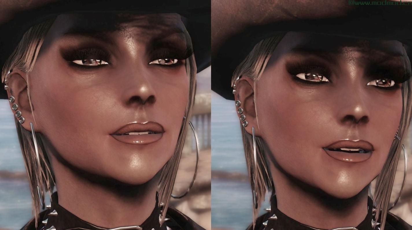 HN66s和XAZOMNs FO4的独特牙齿