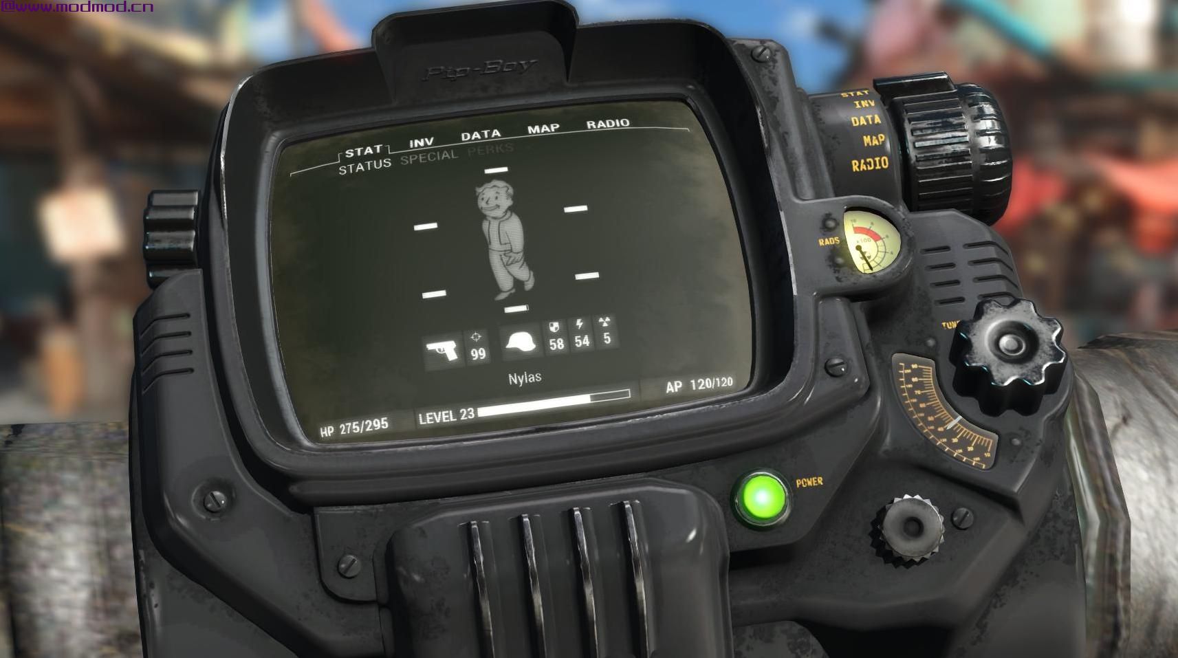 辐射4MOD 黑色Pip-Boy