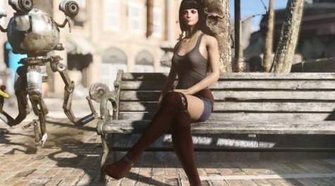 辐射4MOD CBBE女性BodySlide衣服