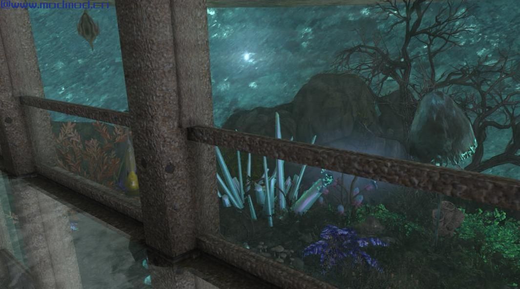 上古卷轴5：重置版MOD 水族馆。