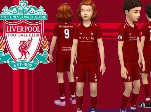 模拟人生4MOD Liverpool FC and Liverpool FC 秋衣