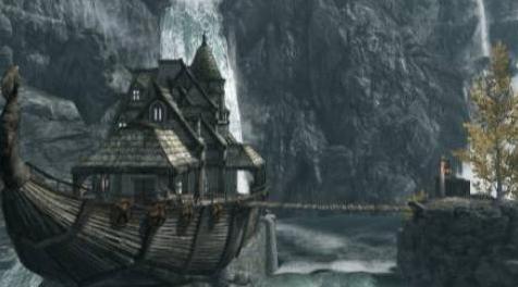 上古卷轴5：天际MOD Darkwater Manor（黑水庄园）一座设计新颖的房屋