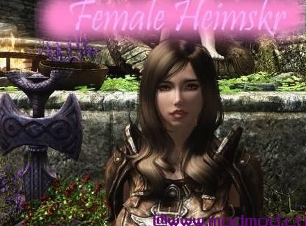 上古卷轴5：天际MOD 大变身！！！萌萌哒的海姆斯科！！！！！ Female Heimskr