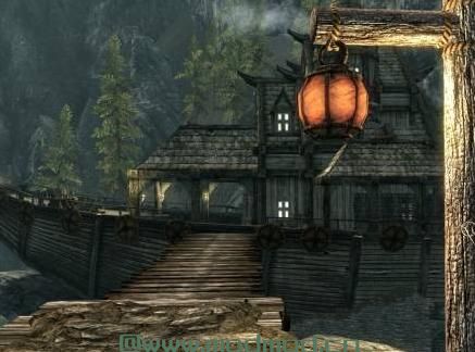 上古卷轴5：天际MOD Darkwater Manor（黑水庄园）一座设计新颖的房屋