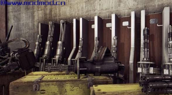 辐射4MOD Skibadaa武器包REDUX