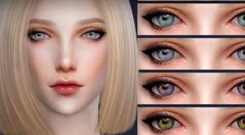 模拟人生4MOD Bobur Eyecolors 19 眼球