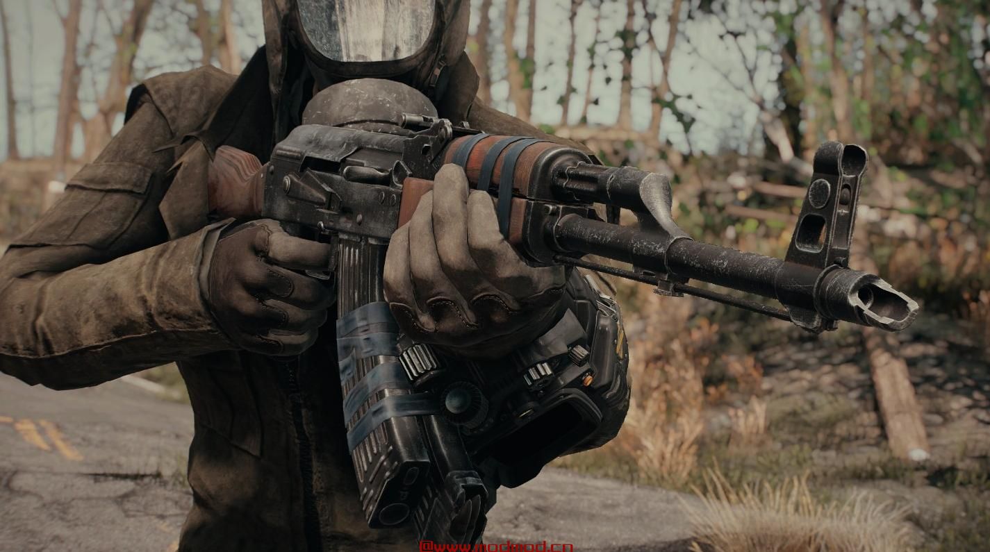 辐射4MOD AKM  - 突击步枪