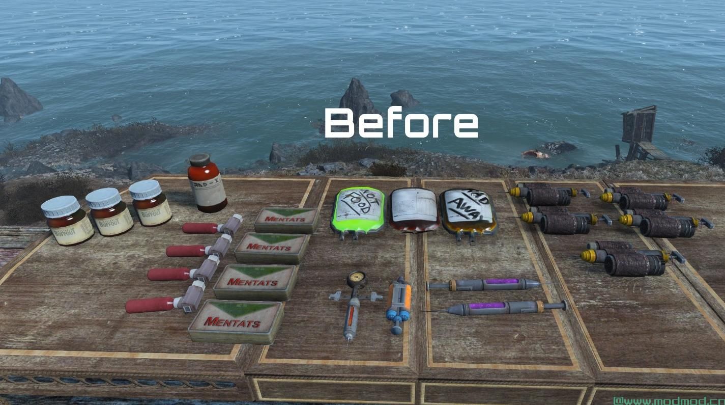 辐射4MOD 比减少