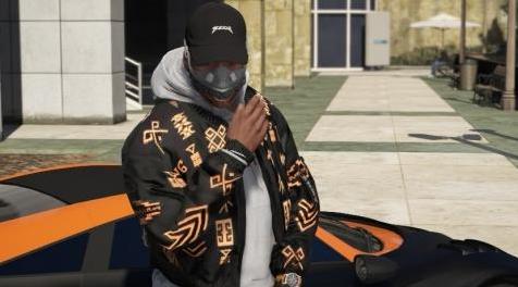 侠盗猎车手5「GTA5」Mod: Marcelo burlon x Alpha Industries轰炸机