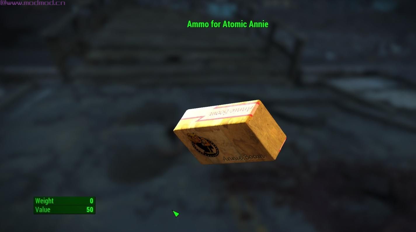 辐射4MOD 原子安妮 - 独特的枪