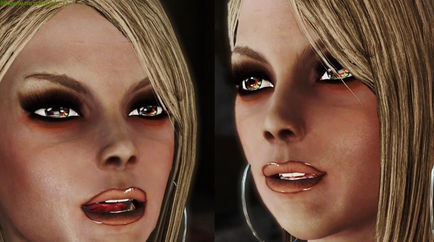 HN66s和XAZOMNs FO4的独特牙齿