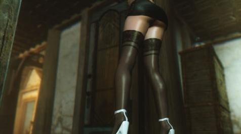 上古卷轴5：天际MOD Don Mich Heels 米奇高跟鞋CBBE OR UNP，YHHS高跟系统前
