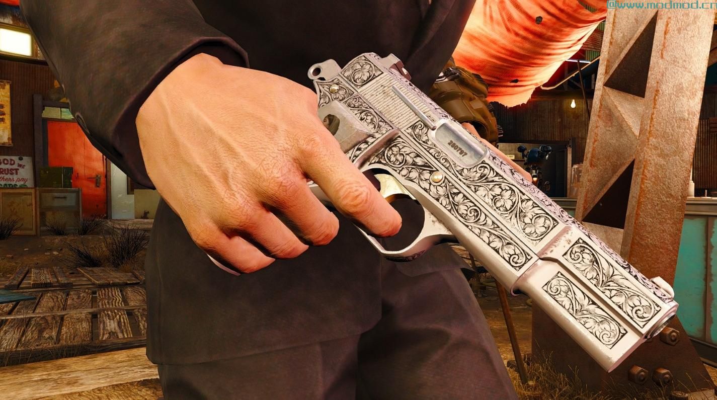 辐射4MOD 9mm手枪（Browning Hi-Power）Redux