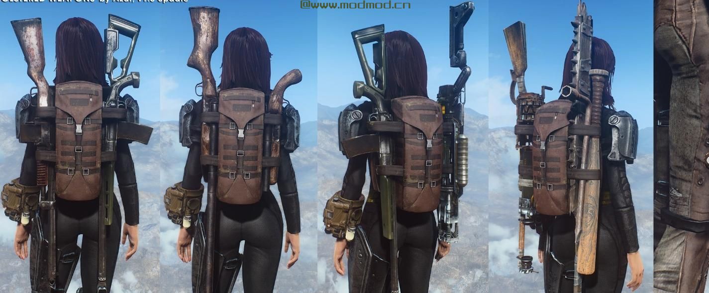辐射4MOD Azar v1_5的Holstered Weapons