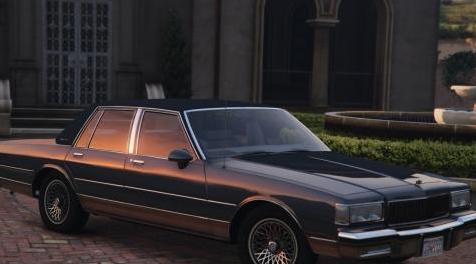 侠盗猎车手5「GTA5」Mod: 1987年雪佛兰Caprice Brougham