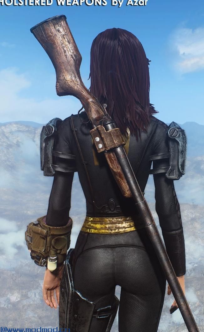 Azar v1_5的Holstered Weapons