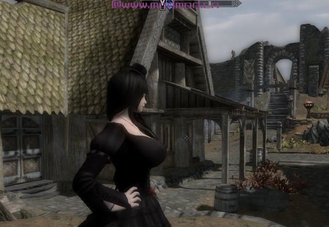 上古卷轴5：天际MOD 老服装 hentai Dark Rose &ldquo;重置&rdquo;UN7B TBBP